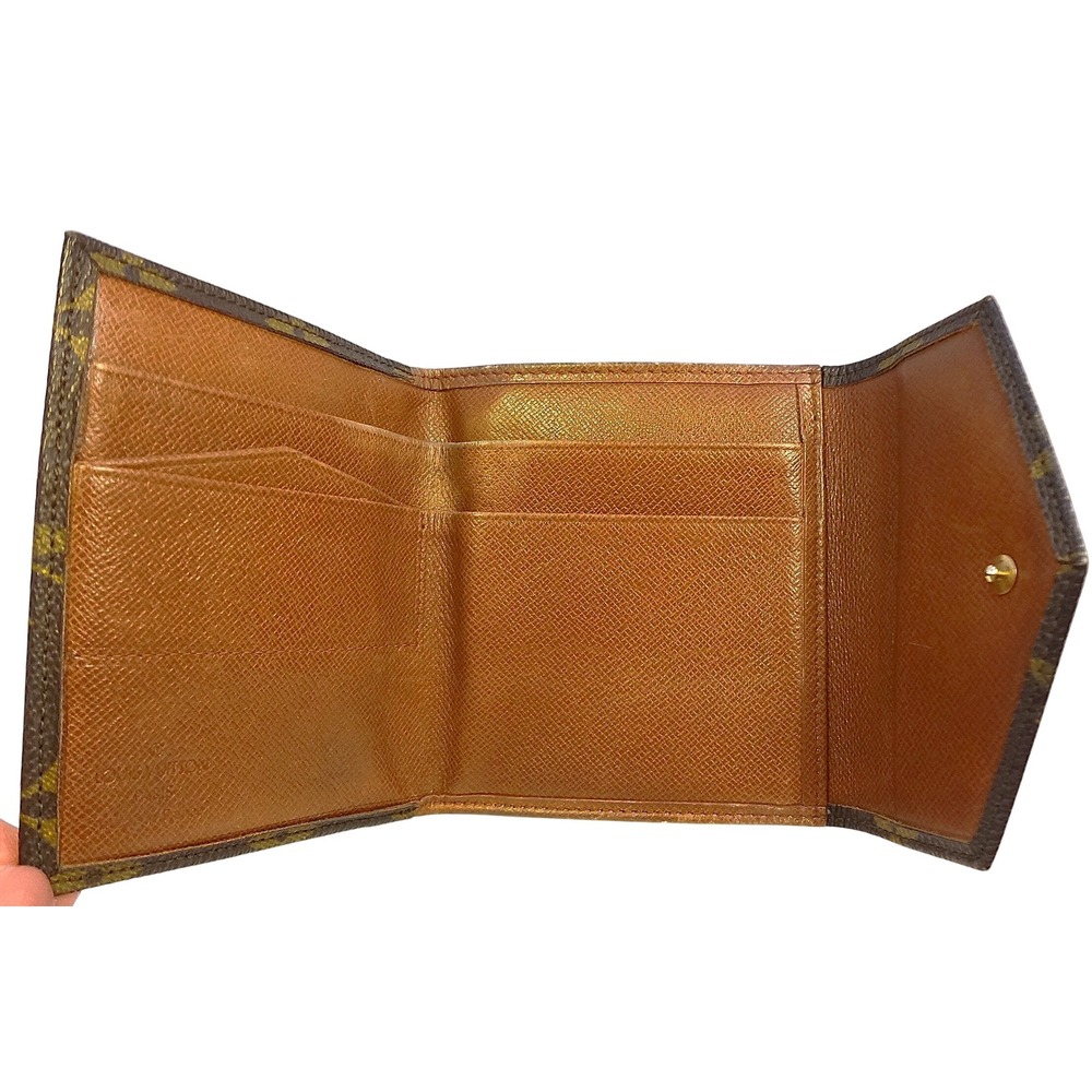 Louis Vuitton Monogram Brown Wallet Vintage with COA - Picture 6 of 12